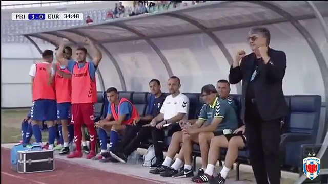 05.07.2018 - 2018-2019 UEFA European League 1st Pre-Qualifying Round 2nd Leg FC Prishtina 5-0 Europa FC