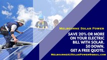 Affordable Solar Energy Melbourne AU - Melbourne Solar Energy Costs