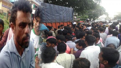 குழந்தை கடத்துபவர் என்று குழந்தையின் தந்தையை தாக்கிய மக்கள்- வீடியோ