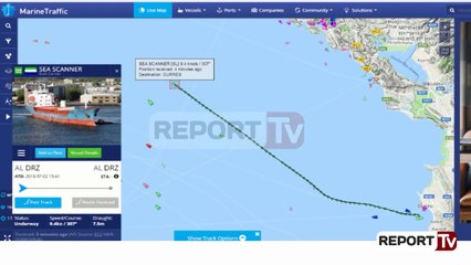 Report tv zbulon vendndodhjen e anijes