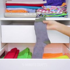 Tips for washing and folding laundry. 