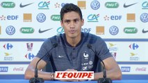 Varane ne pense pas au Ballon d'Or - Foot - CM 2018