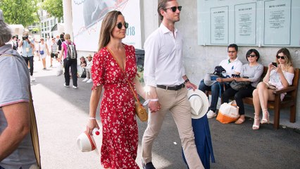 بيبا ميدلتون تتألق في حملها الأول بإطلالات مريحة وأنيقة في آن واحد