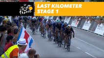 Last kilometer / Flamme rouge - Étape 1 / Stage 1 - Tour de France 2018
