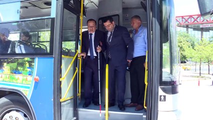 Engelli vekili TBMM'ye kadar uğurladılar - ANKARA