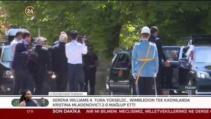 Erdoğan'ı Kahraman karşıladı