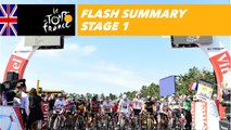 Flash Summary - Stage 1 - Tour de France 2018