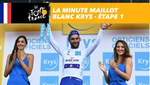 La minute Maillot Blanc Krys - Étape 1 - Tour de France 2018