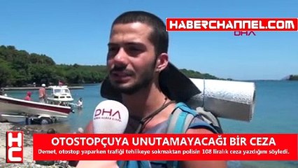 OTOSTOPÇUYA UNUTAMAYACAĞI BİR CEZA