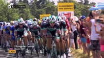 Tour de France 2018 : la chute de Christopher Froome qui lui fait perdre 50 secondes