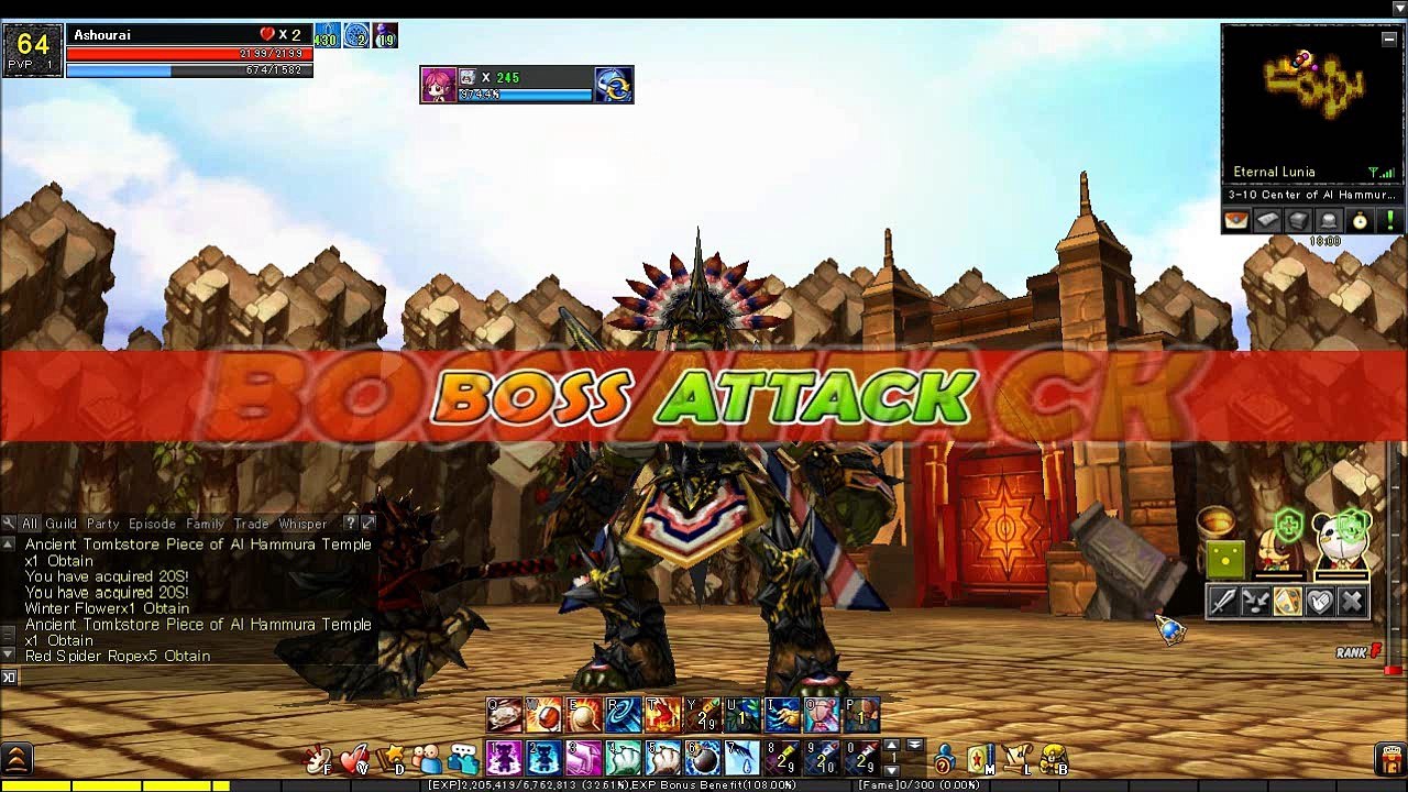 [Eternal Lunia] Ice Sign "Icicle Fall" -Easy-