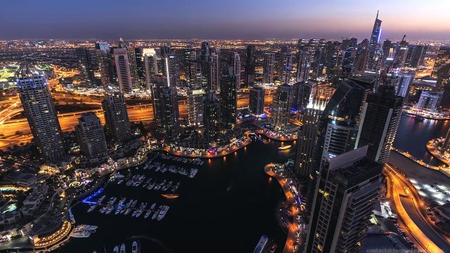 L'hiver à Dubaï : timelapse géant ! Soleil, Brouillard, Tempêtes...
