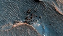 Imagen del Día de la NASA: AVALANCHA de hielo en el Polo Norte de Marte