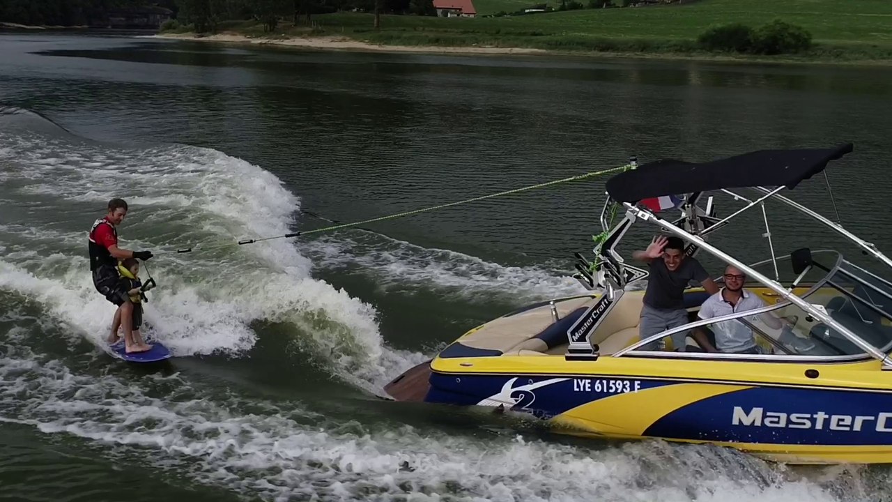 Wake Surf à Villers le Lac