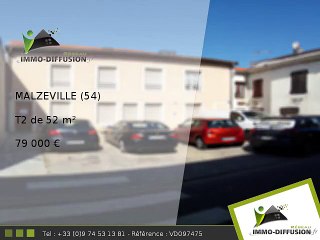 T2 A vendre Malzeville 52m2 - CENTRE VILLE