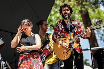 VIDEO. A Terres du son, un concert traduit en langue des signes