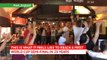 Fans celebrate as England reach the semi-finals