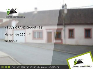 Maison A vendre Neuvy grandchamp 120m2