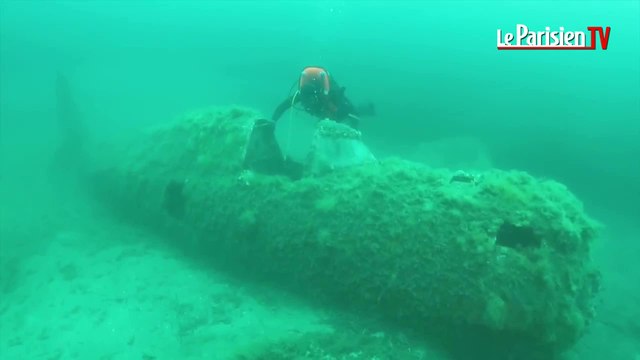 Opération de recherche d'un pilote américain de la seconde guerre mondiale au large de la Corse