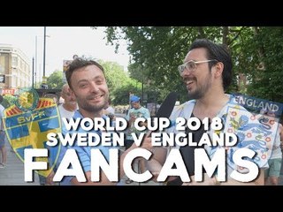 "Are We Getting Carried Away?" | Sweden 0-2 England | World Cup 2018 Quarter Final | Fancam
