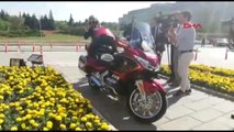Ankara Kenan Sofuoğlu Meclis E Motosikletiyle Geldi