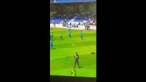 Loris Karius Concedes A Funny Goal During Liverpool Warm Up!