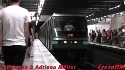 La ligne 4 et 14 du métro de Paris sur pneus - 2018