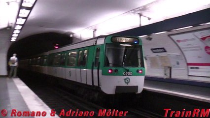 Le métro de Paris ligne 13 et 8 - 2018