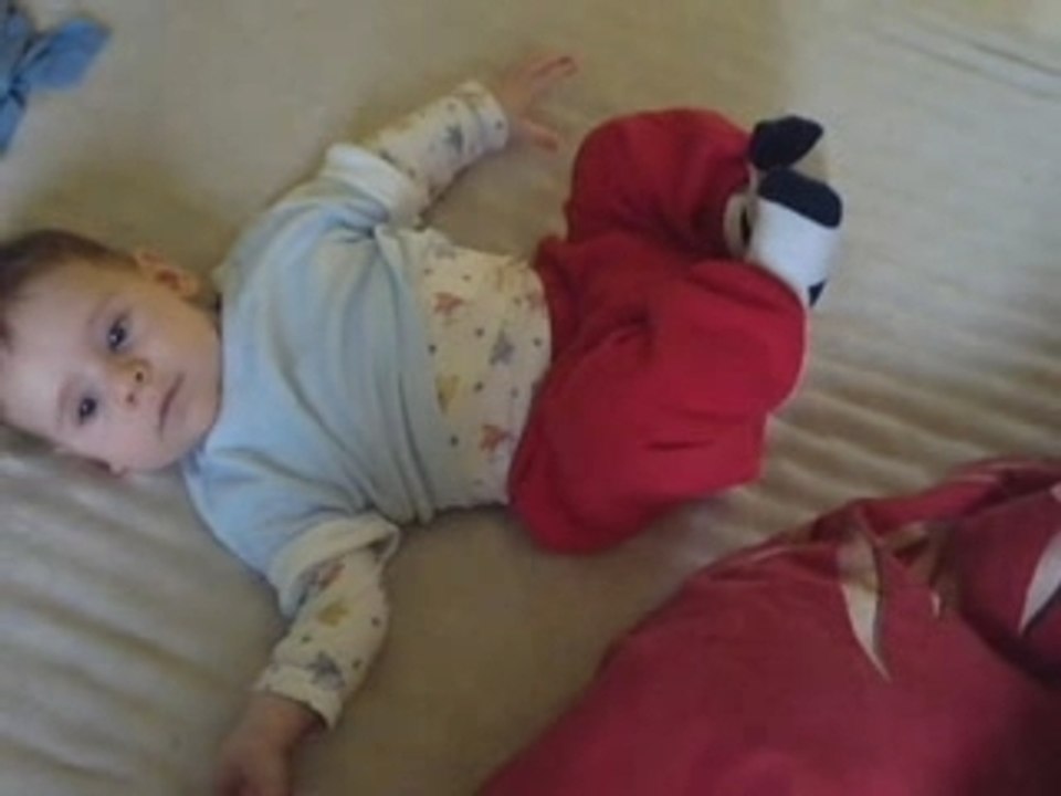 Mattys attrape ses pieds