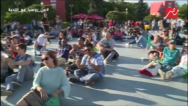 أجواء احتفاليه رائعة للجماهير العربية بمونديال روسيا في آدواره النهائية
