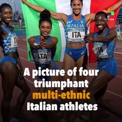 Multi-Ethnic Italians Take Home Gold