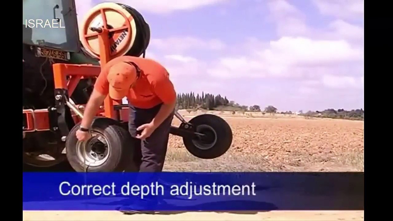 Technology Inventions ** Installing subsurface drip irrigation for Sugar