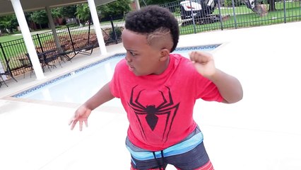 MY DAD'S iPhone IN OUR SWIMMING POOL!! - Onyx Family