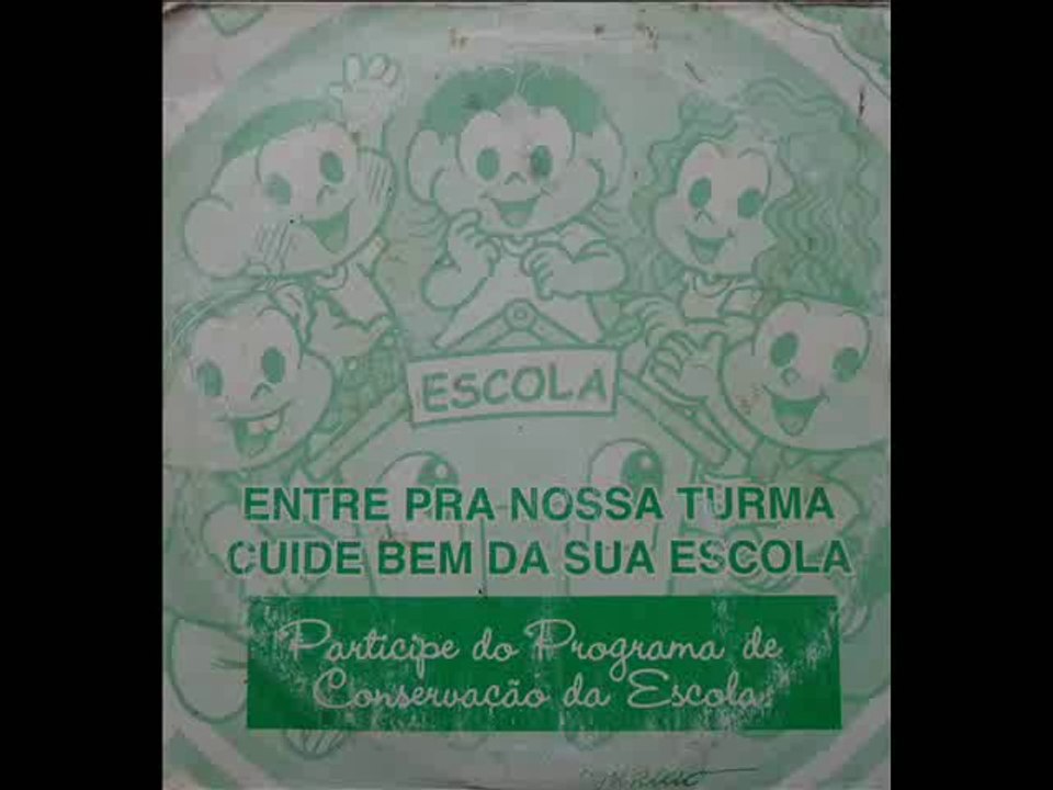 CD TURMA DA MONICA - ENTRE PRA NOSSA TURMA CUIDE BEM DA SUA ESCOLA -2001