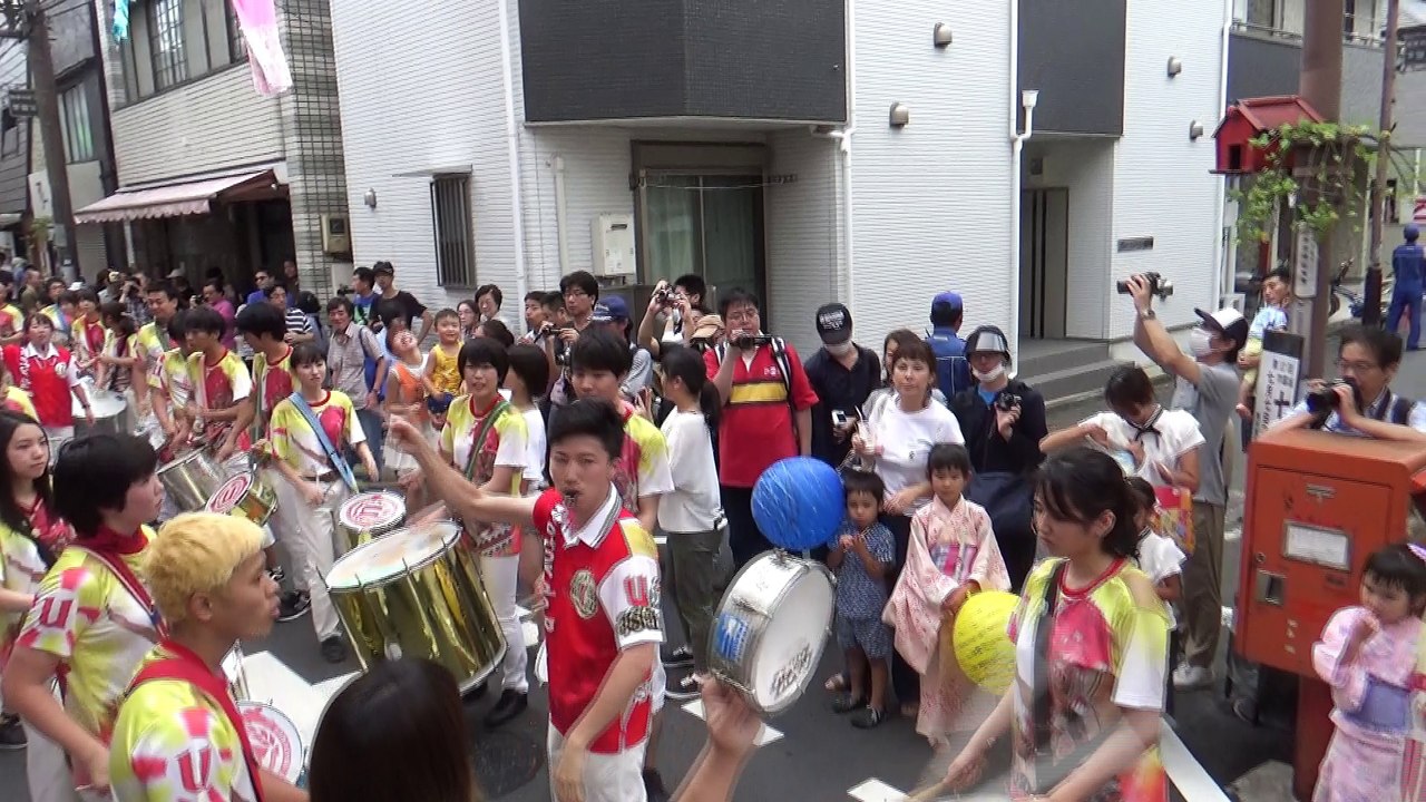 【2018/7/7】第32回学園坂七夕サンバカーニバル　1回目　復路
