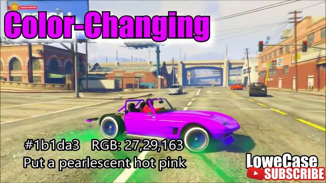 GTA 5 Online SECRET Car Colors - LAVA LAMP, CHANGING COLOR, GLOWING! RARE Paint Jobs