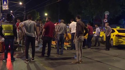 Fatih'te Trafik Kazası: 1 Yaralı