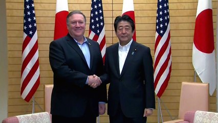 美 폼페이오 장관, 아베총리와 북핵 문제 논의 / YTN