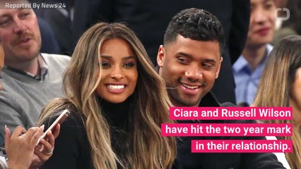 Ciara And Russell Wilson Celebrate Two Year Anniversary In Cape Town