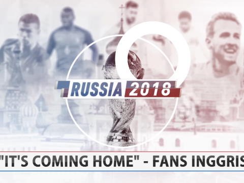 It's Coming Home - Fans Inggris Percaya Diri Setelah Kemenangan Melawan Swedia