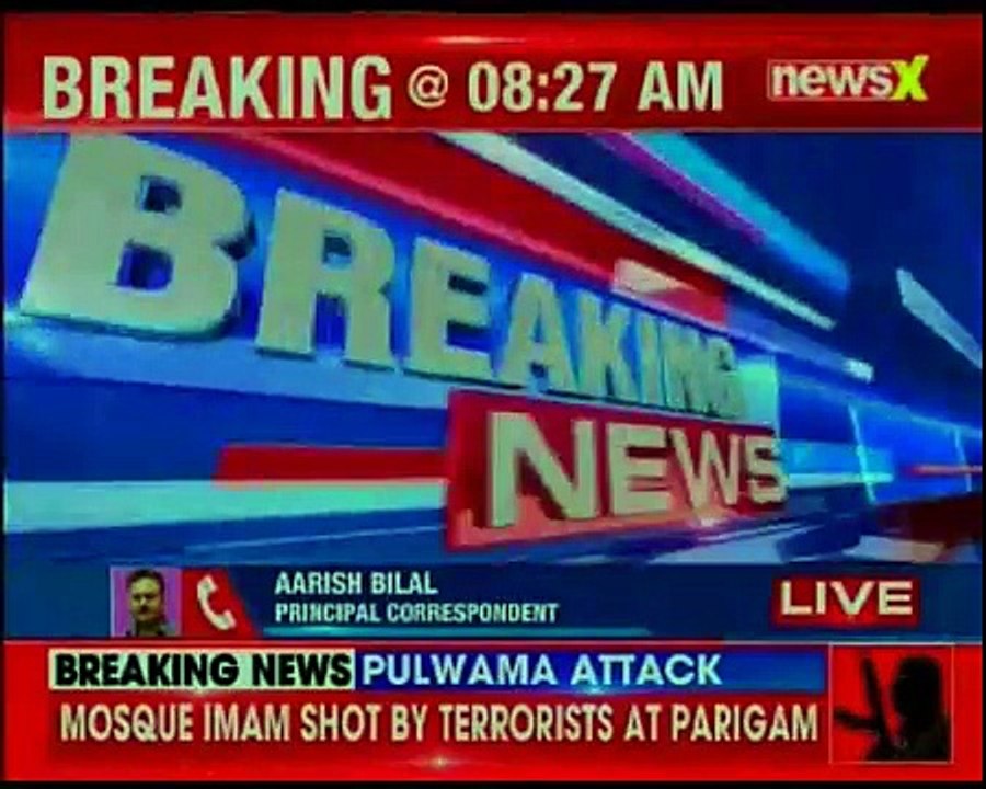 Mosque Imam shot  injured by terrorists at Parigam Pulwama