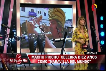 Machu Picchu celebra diez años como “maravilla del mundo”