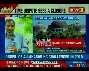 Ayodhya title battle SC to resume hearing in Ram Janmabhoomi case today