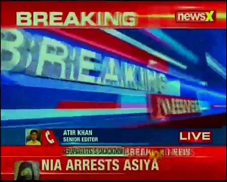 NIA Arrests separatist Asiya Andrabi 2 aides in sedition case