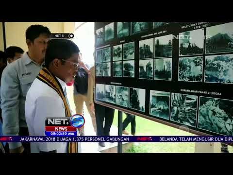 Menteri Sosial Memantau & Menggeloncorkan Dana Untuk Korban Gn Agung NET5