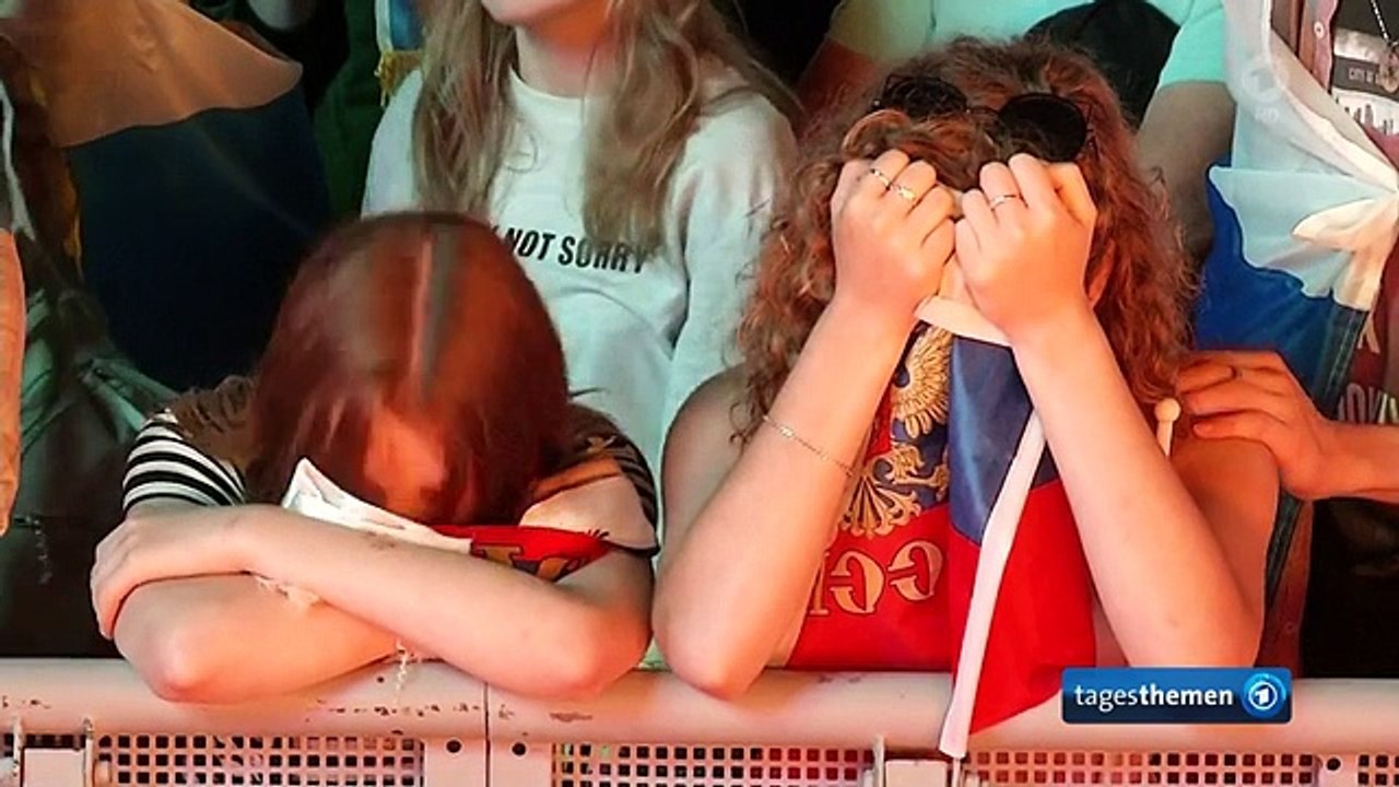 Raus, aber stolz: Die Reaktionen der Russen auf die Viertelfinal-Niederlage