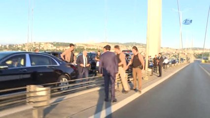 Köprüdeki İntihar Teşebbüsünü Başbakan Yıldırım Önledi