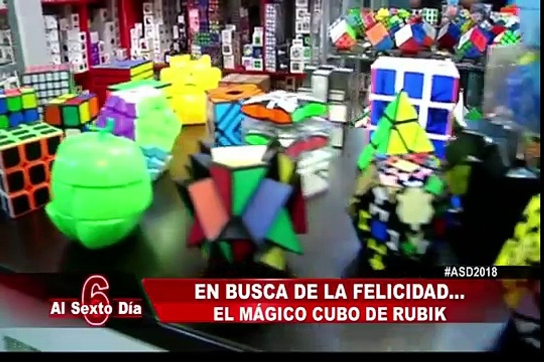 En busca de la felicidad: el mágico cubo de Rubik