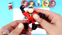 Incredibles 2 Drawing and Painting with Surprise Toys Jack-Jack Violet Dash Elastigirl Frozone Toys