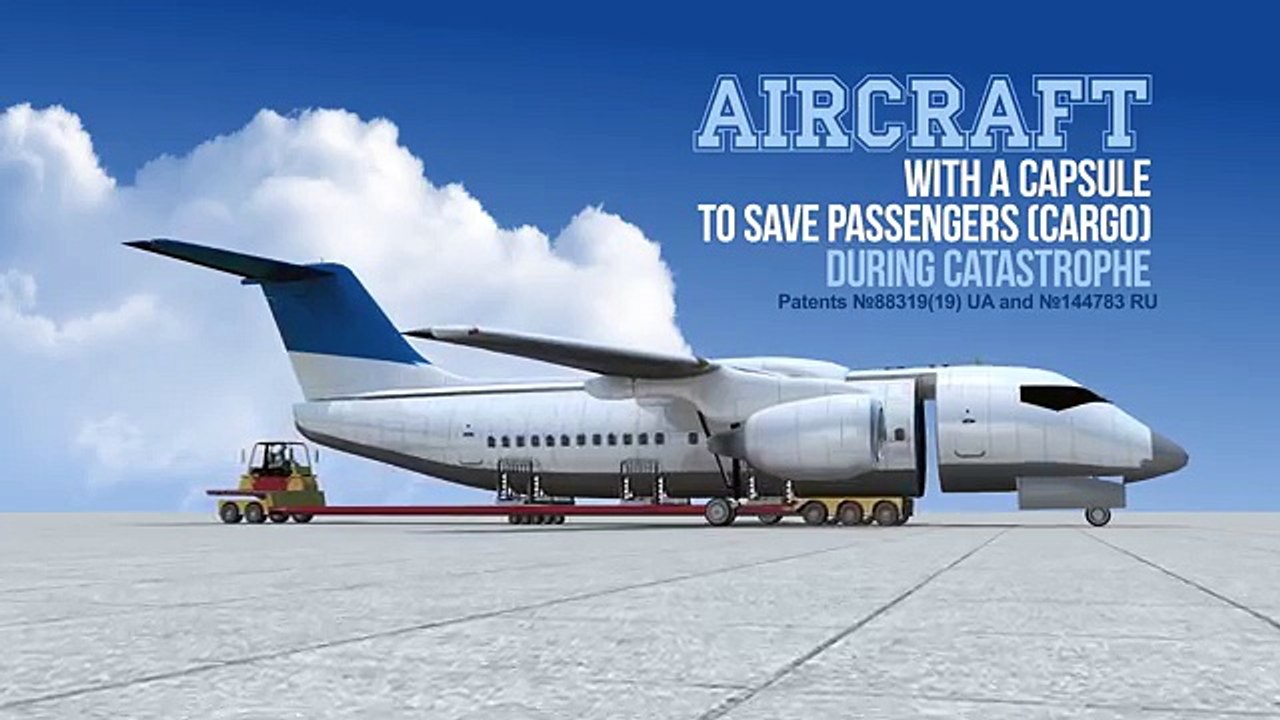 AIRCRAFT WITH A CAPSULE Avion du Futur